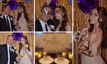 Parents held a prom for two during this pandemic